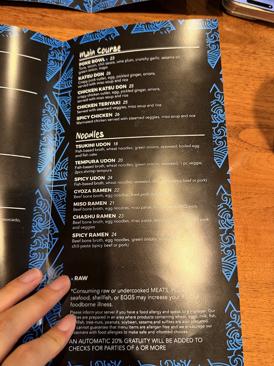 Sora Japanese Cuisine & Sushi Bar Menu - Image 4