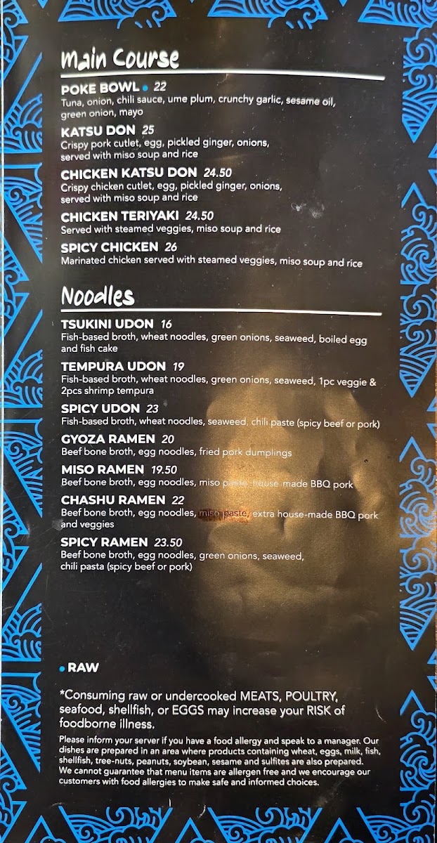 Sora Japanese Cuisine & Sushi Bar Menu - Image 5